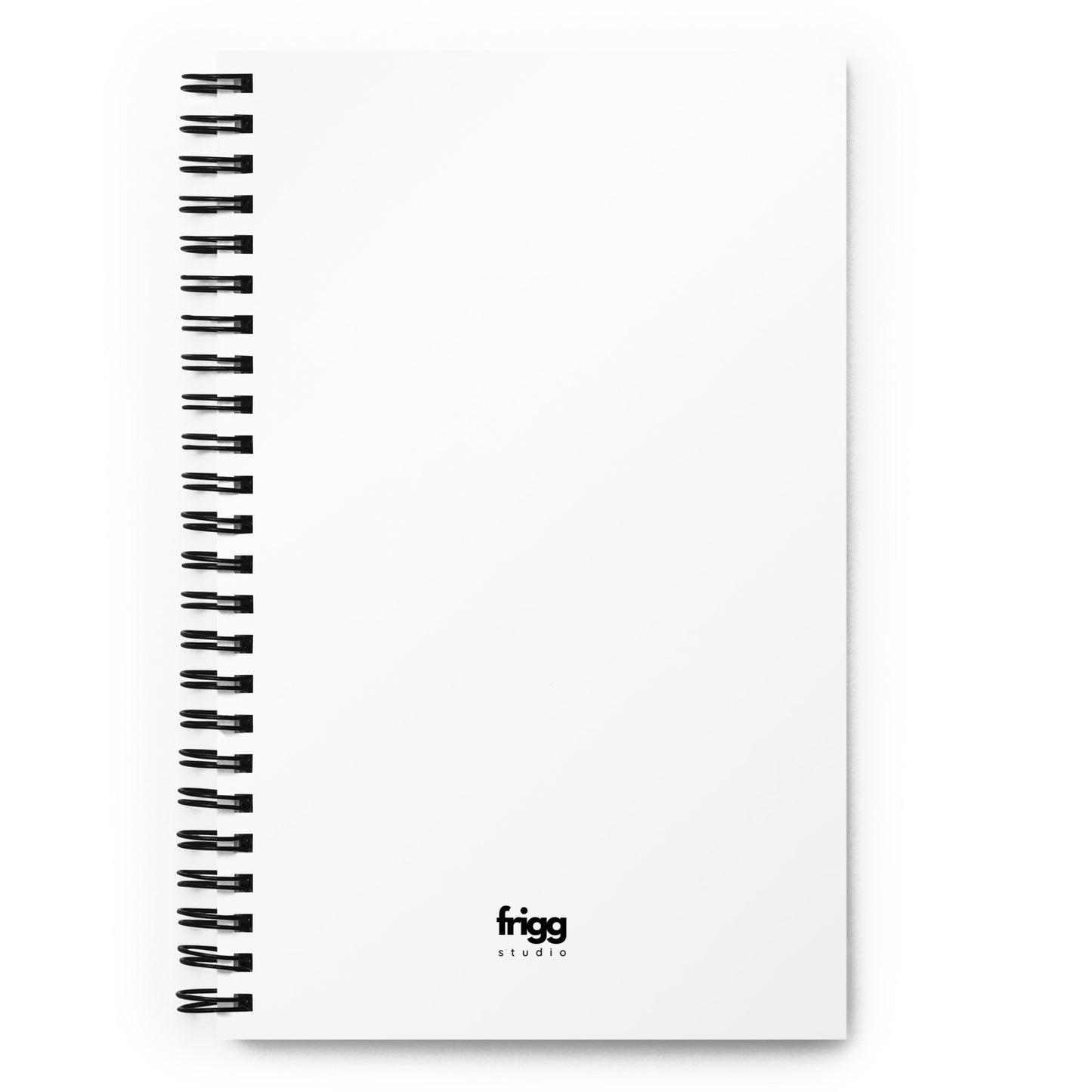 WHITE - SPIRAL NOTEBOOK