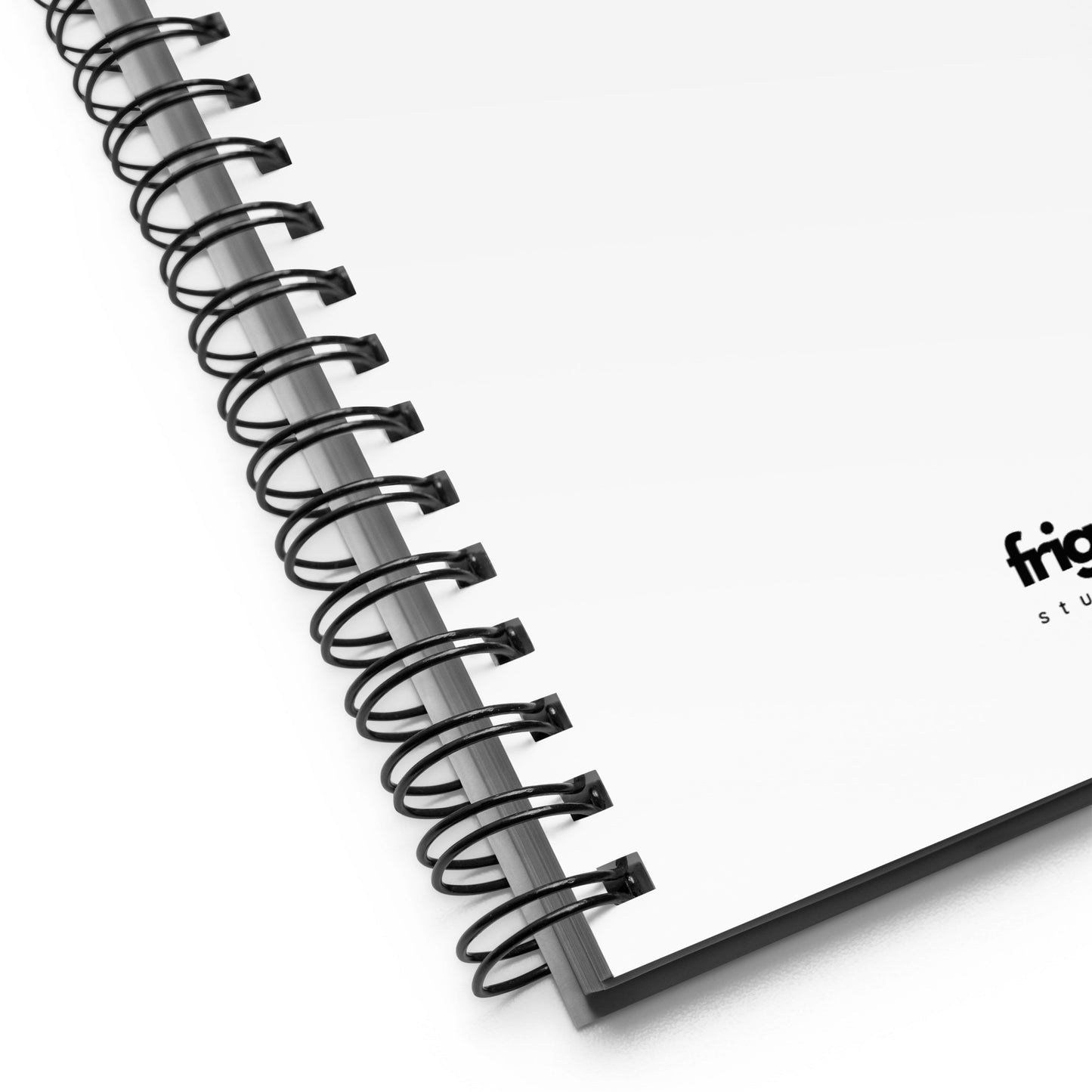 WHITE - SPIRAL NOTEBOOK