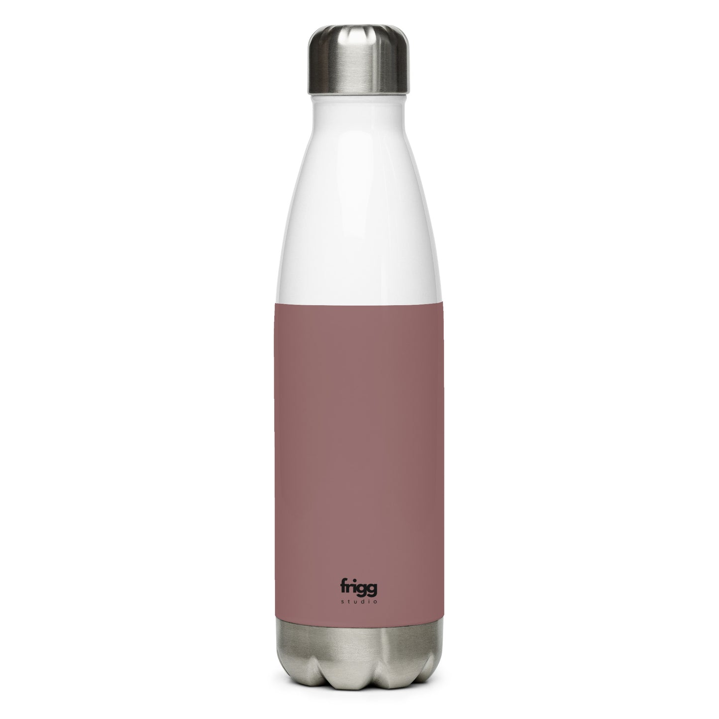 LIGHT WOOD - STAINLESS STEEL WATER BOTTLE