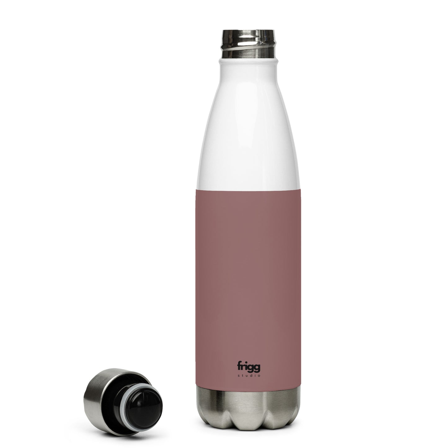 LIGHT WOOD - STAINLESS STEEL WATER BOTTLE