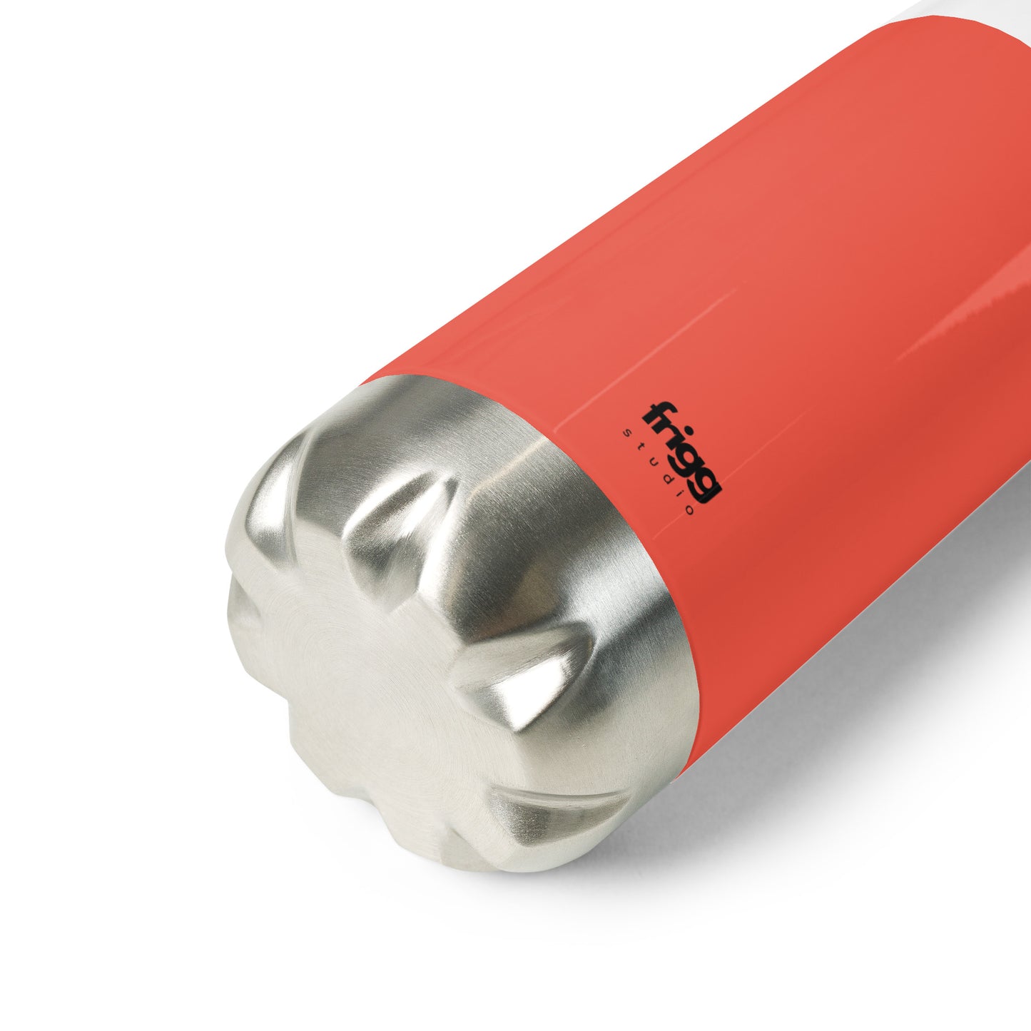 ORANGE RED - STAINLESS STEEL WATER BOTTLE