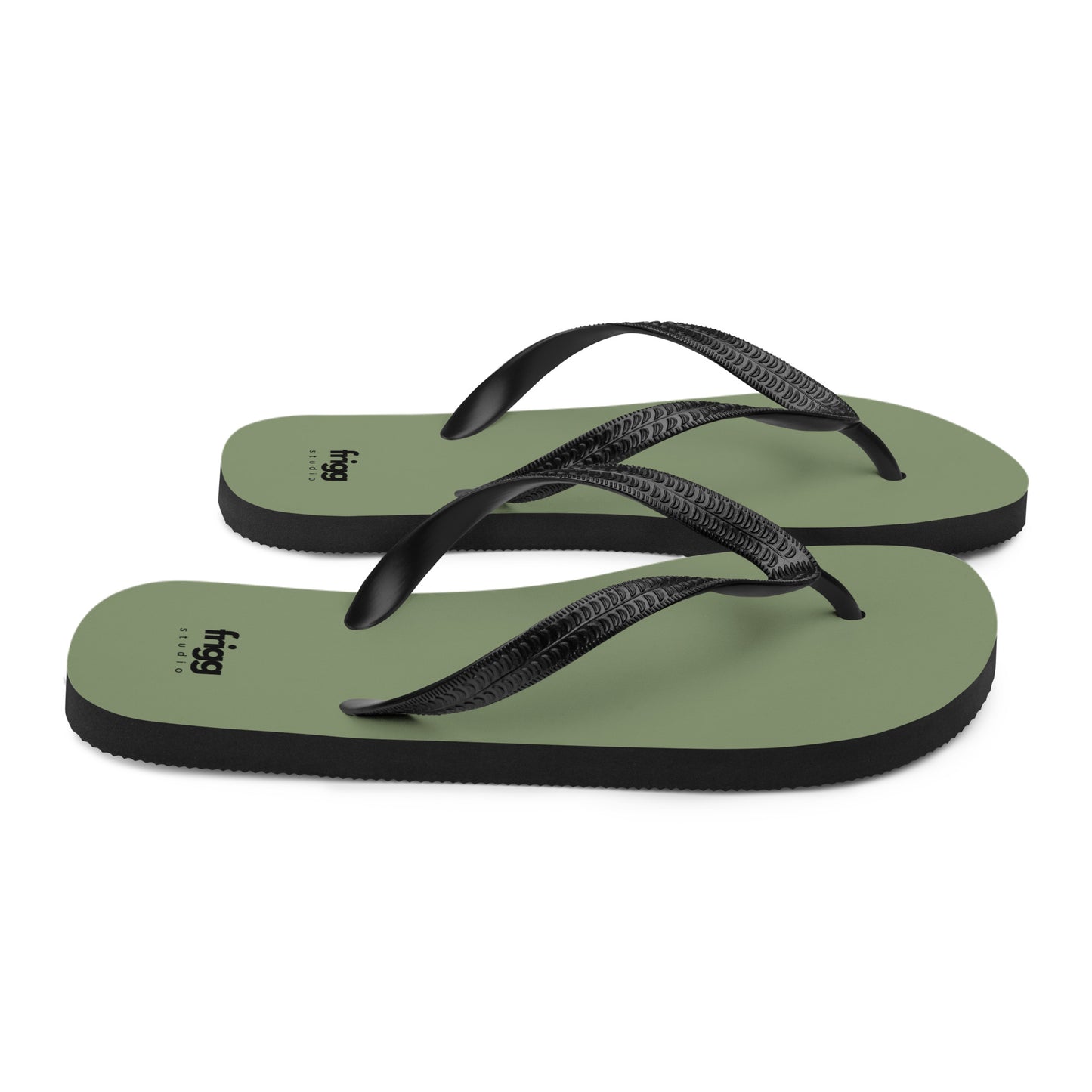 CAMOUFLAGE GREEN - FLIP-FLOPS