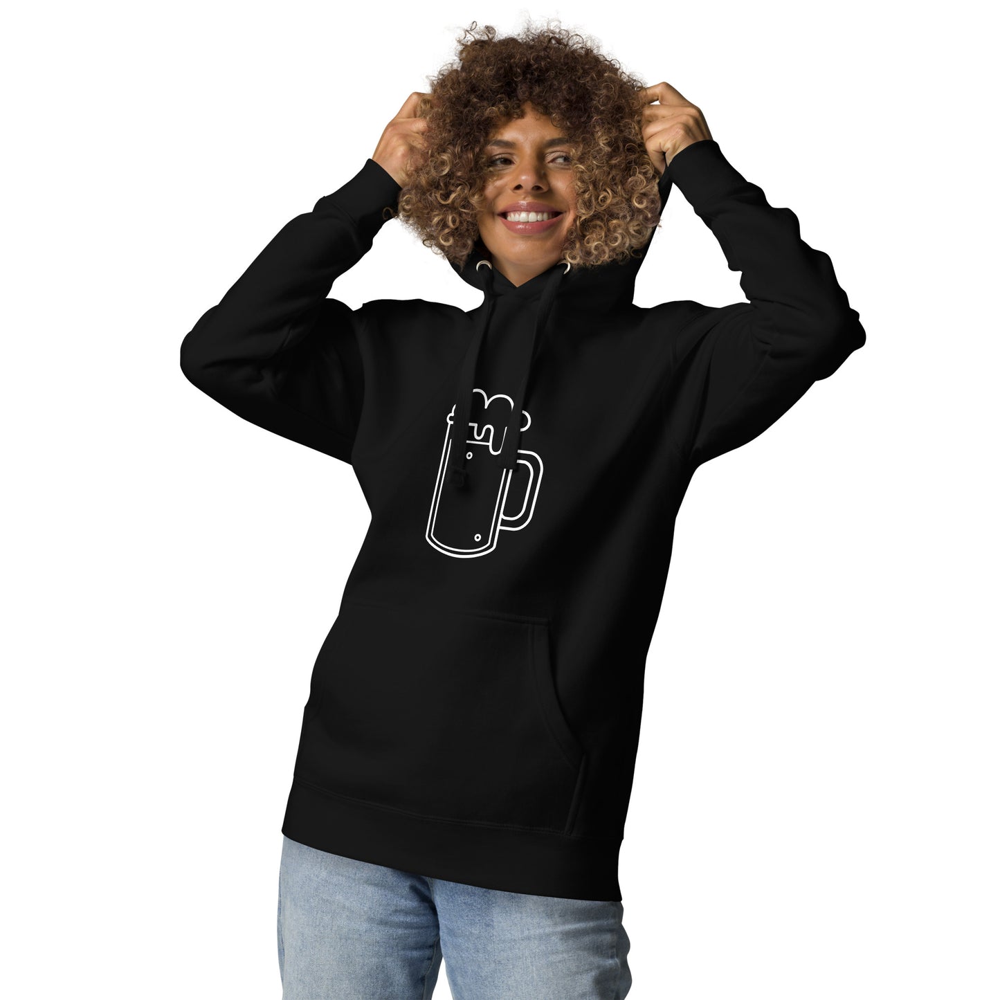 WOMEN HOODIE - BLACK