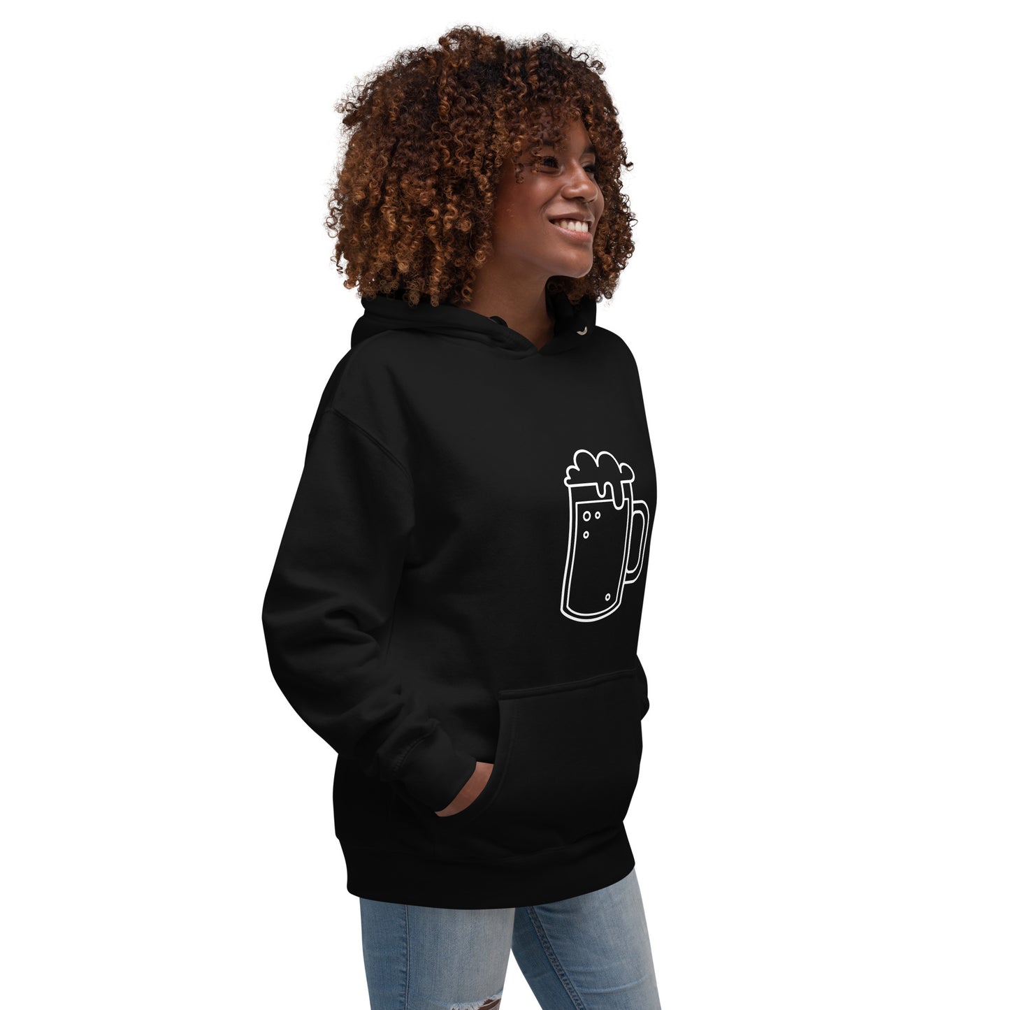WOMEN HOODIE - BLACK