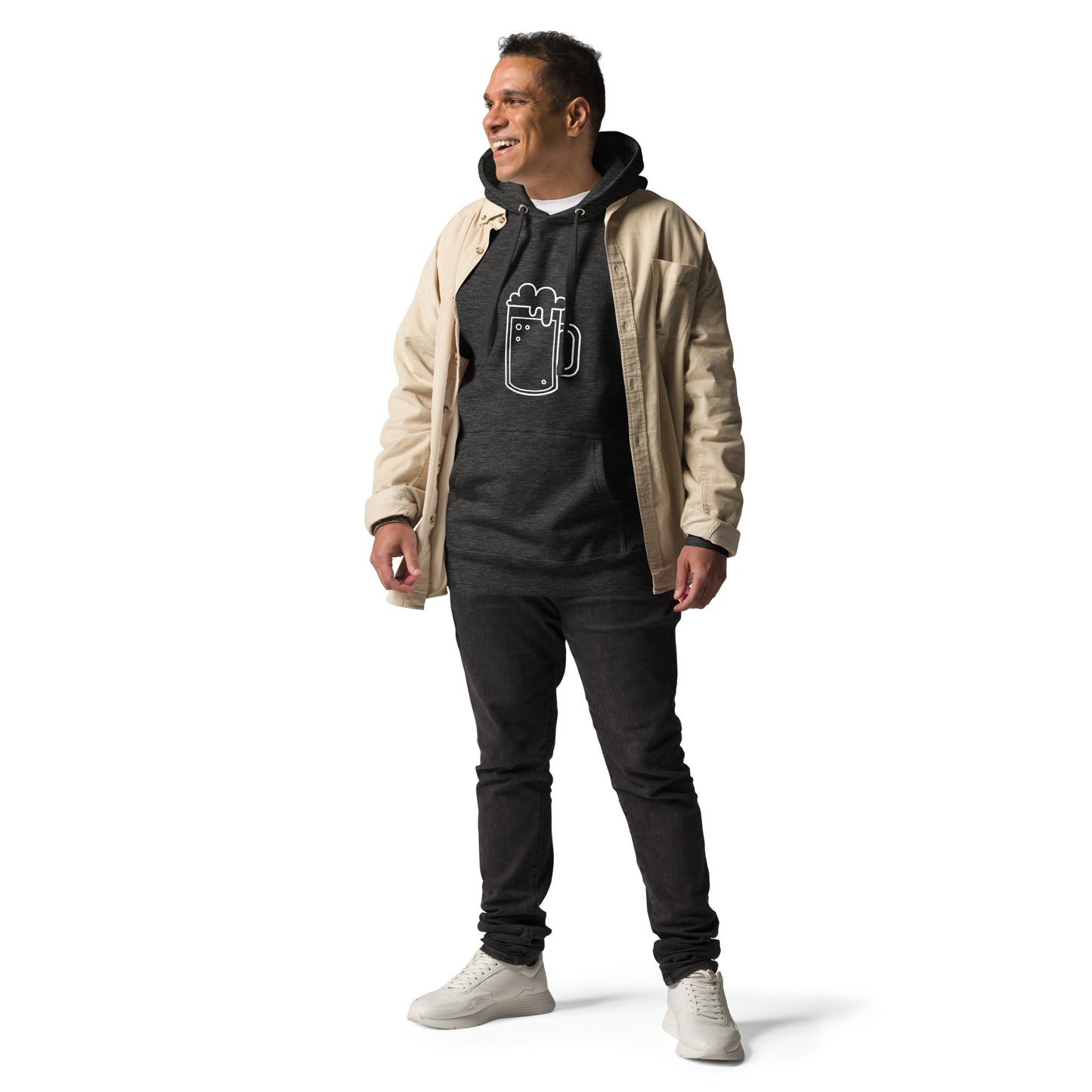 MEN HOODIE - CHARCOAL