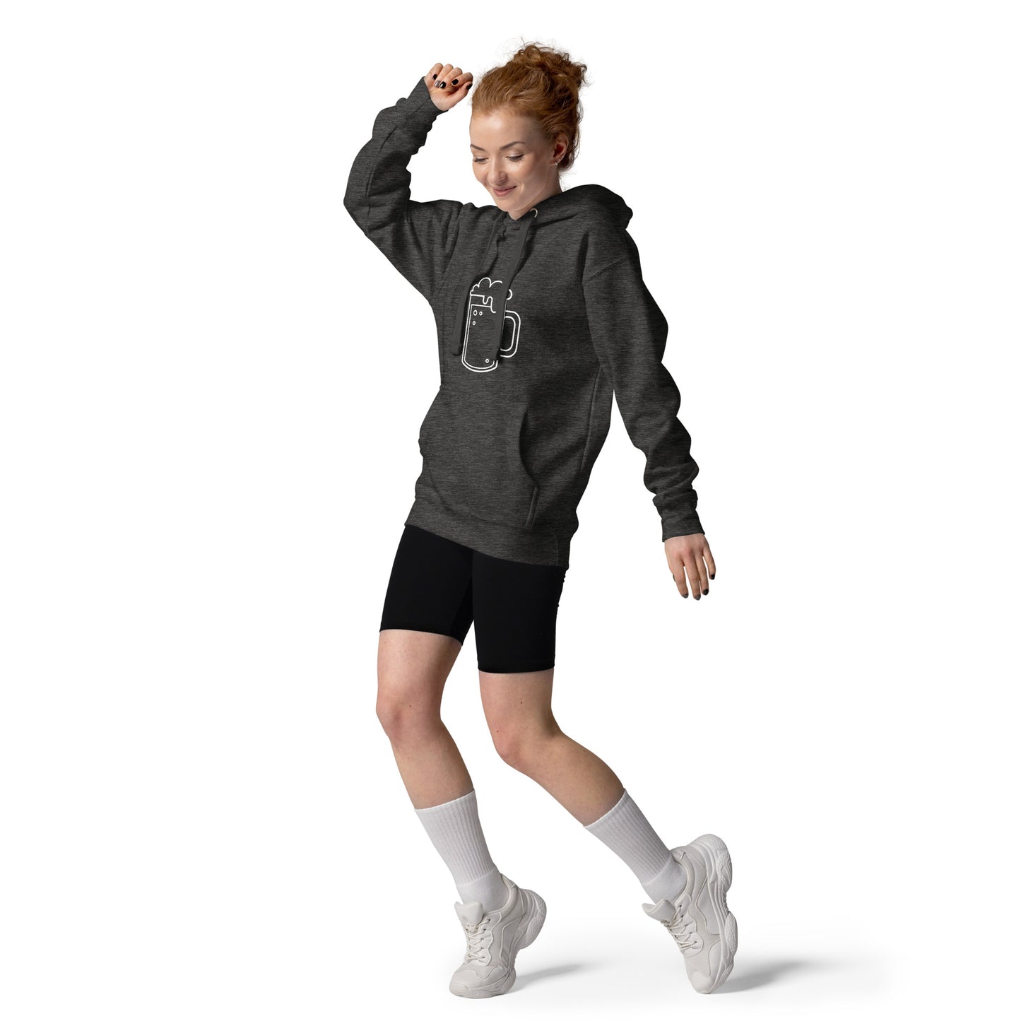 WOMEN HOODIE - CHARCOAL