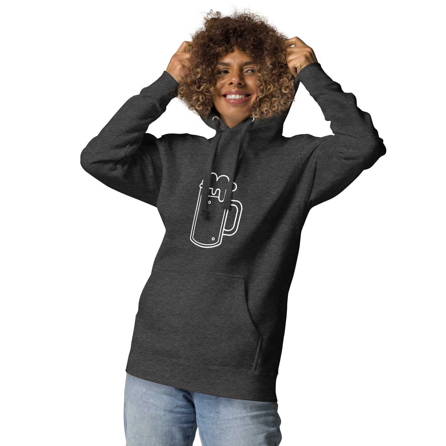 WOMEN HOODIE - CHARCOAL