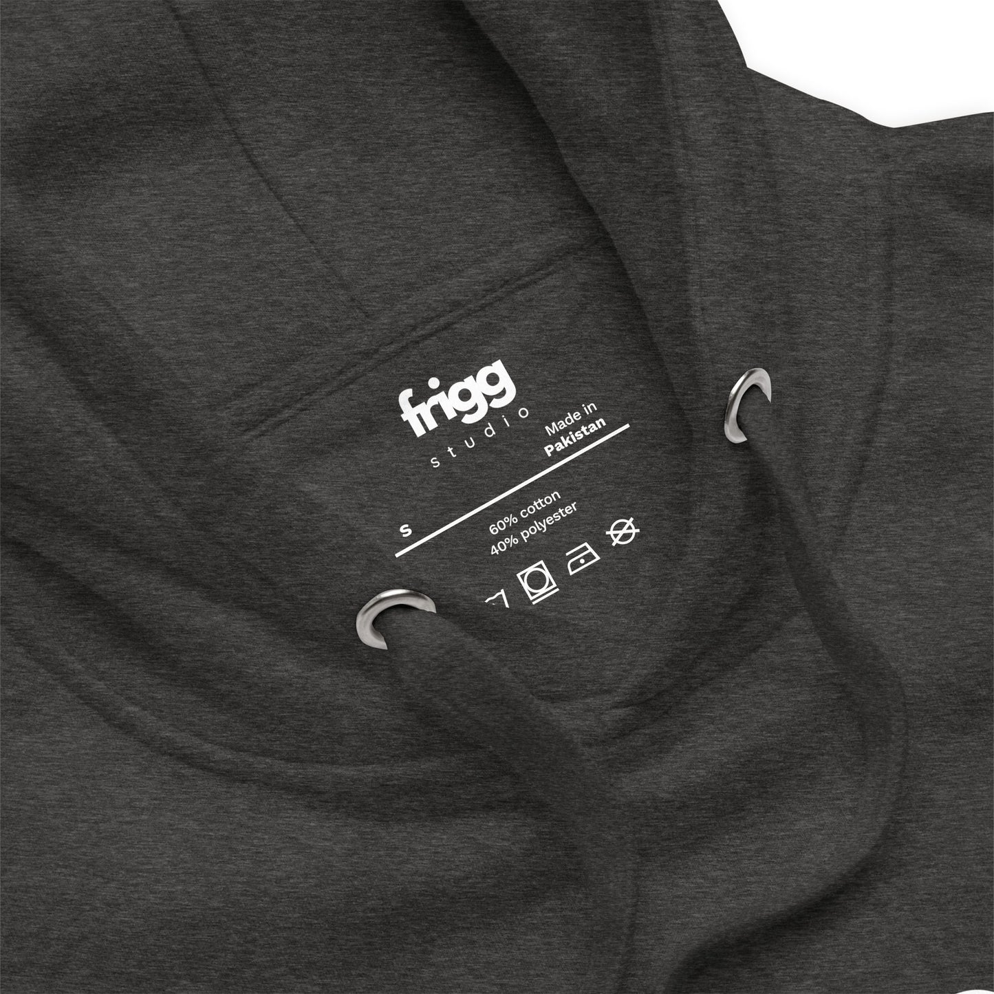 MEN HOODIE - CHARCOAL