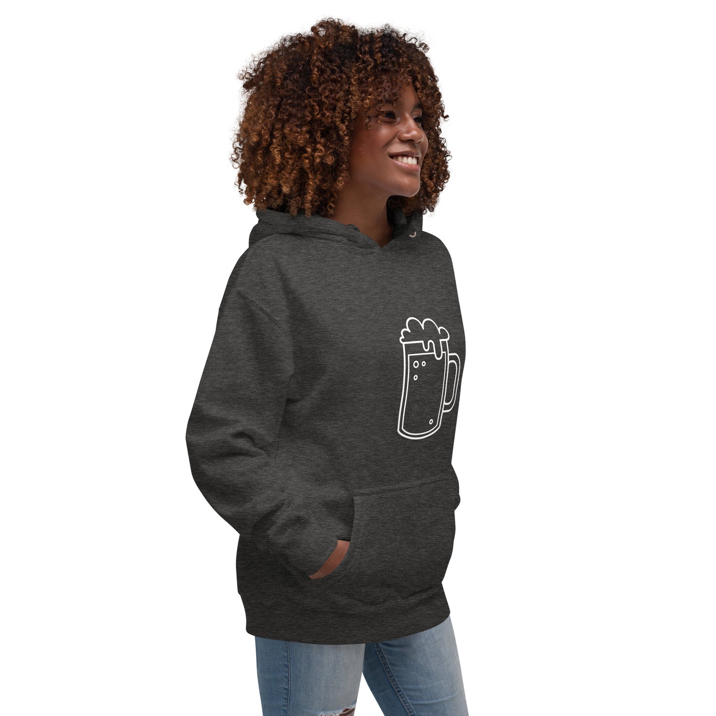 WOMEN HOODIE - CHARCOAL