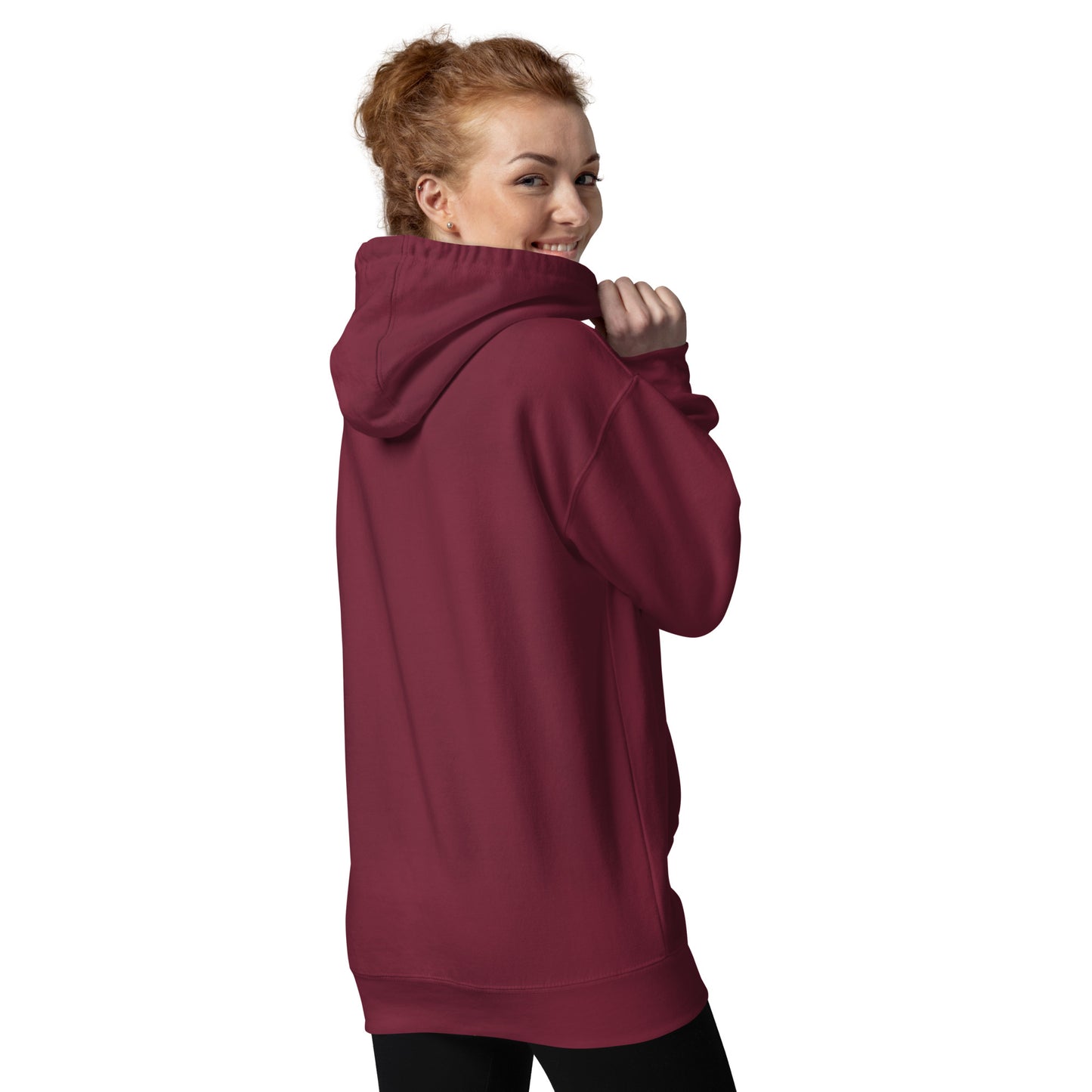WOMEN HOODIE - MAROON