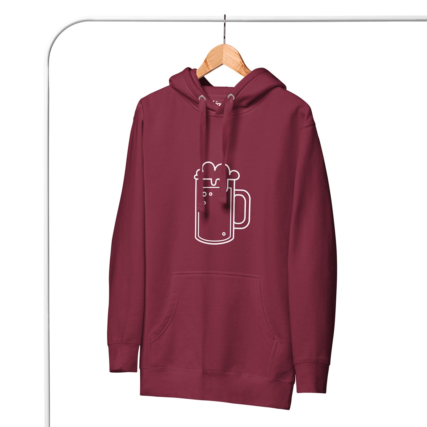 MEN HOODIE - MAROON