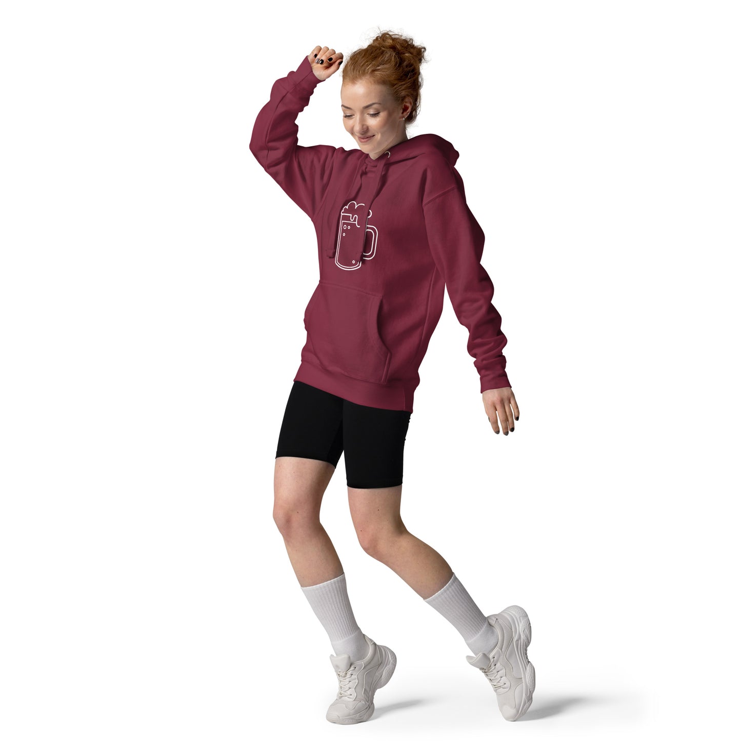 WOMEN HOODIE - MAROON