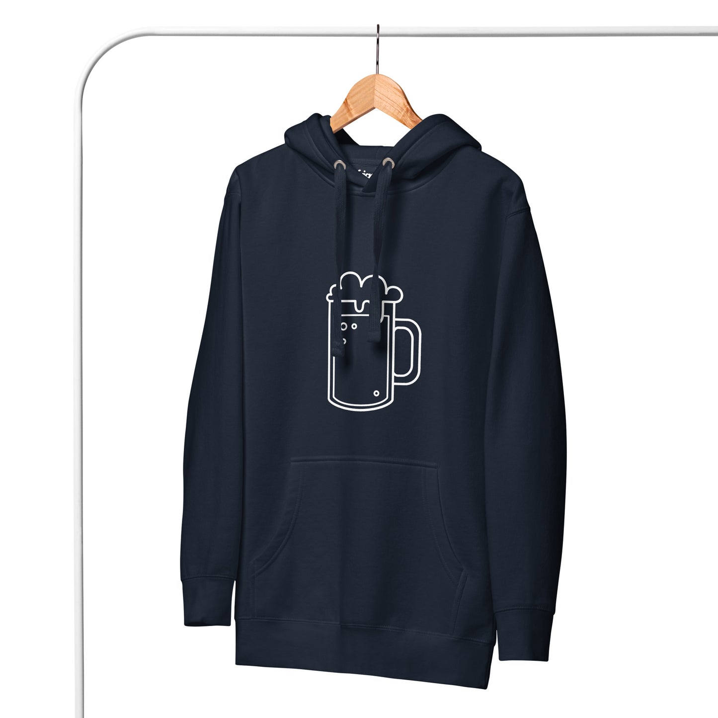 MEN HOODIE - NAVY