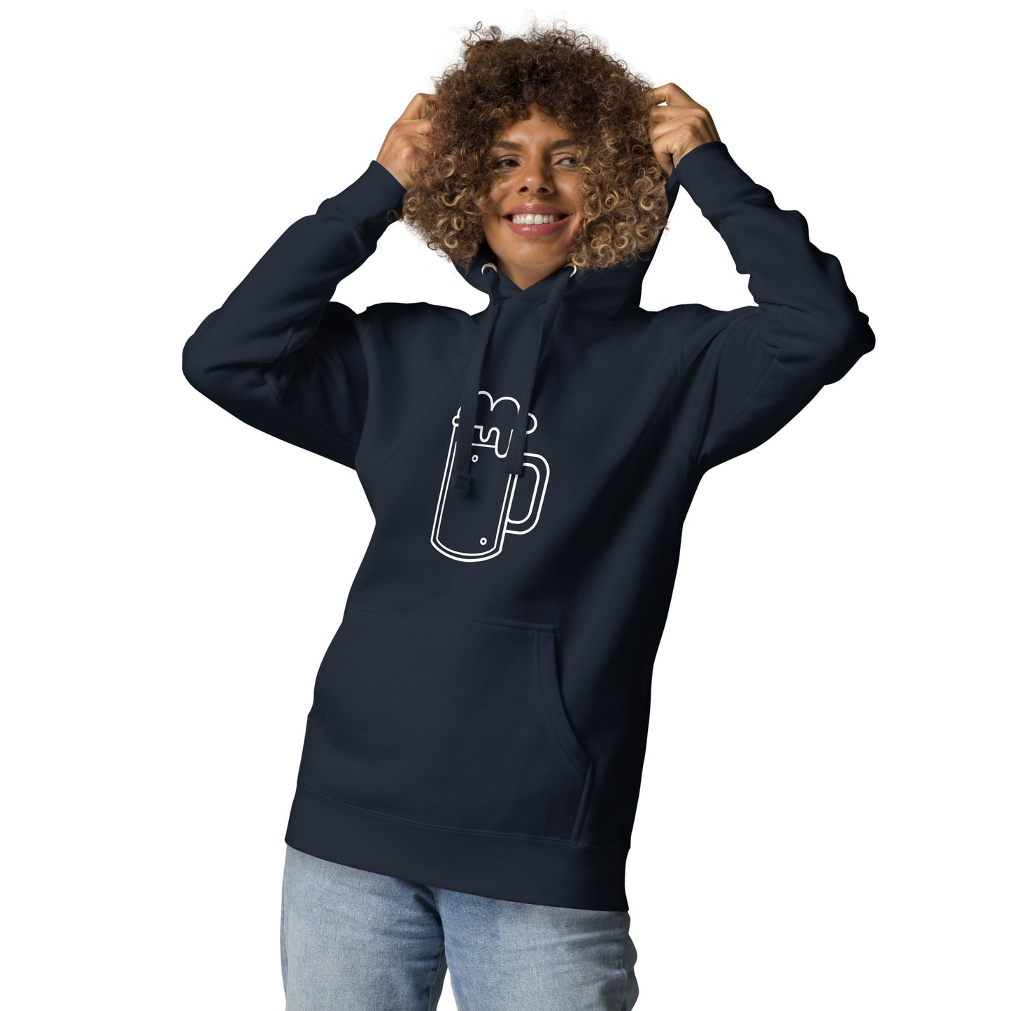 WOMEN HOODIE - NAVY