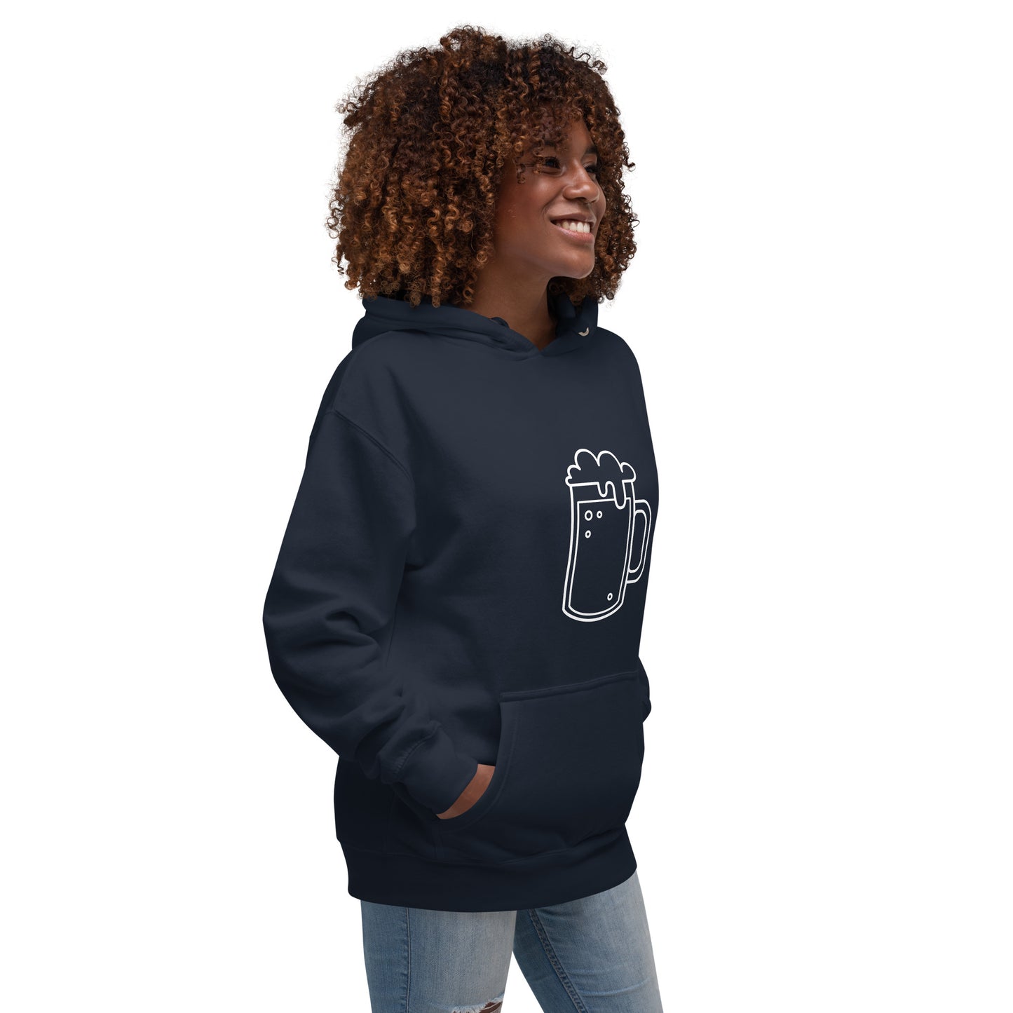 WOMEN HOODIE - NAVY