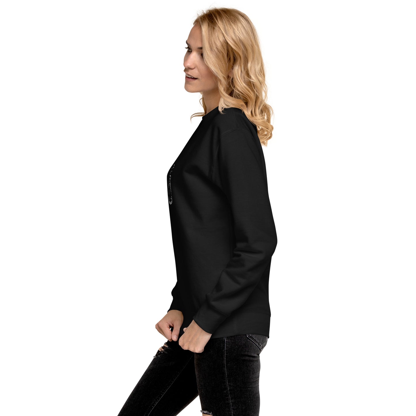 WOMEN SWEATSHIRT - BLACK