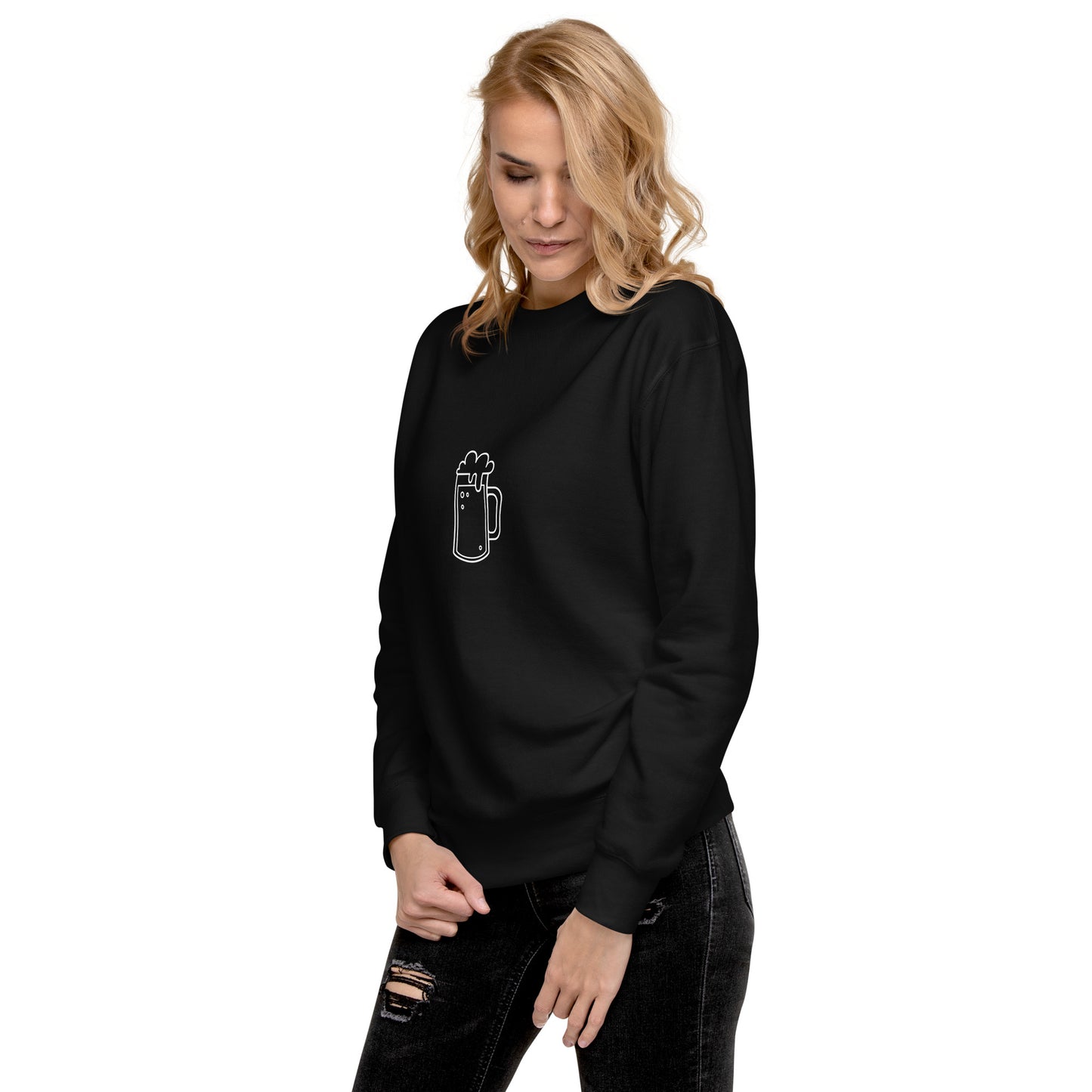 WOMEN SWEATSHIRT - BLACK