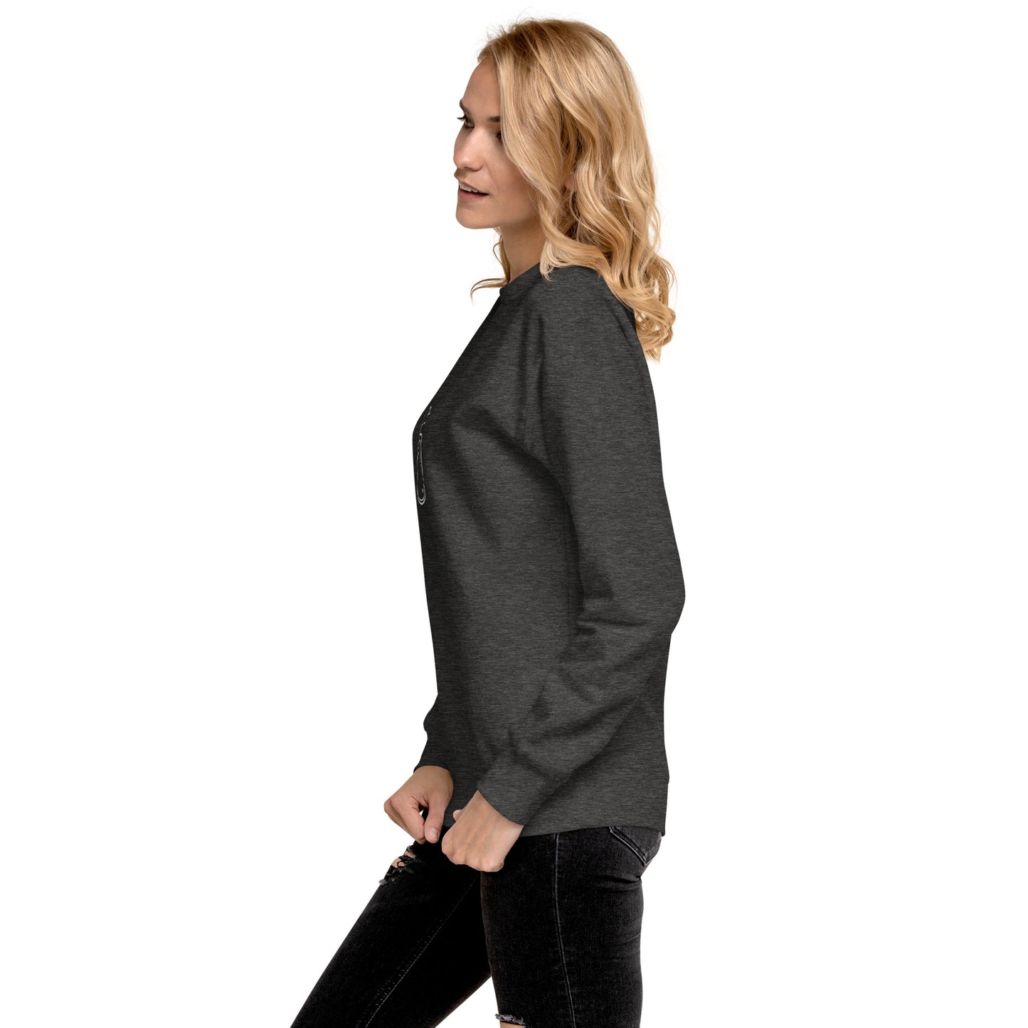 WOMEN SWEATSHIRT - CHARCOAL