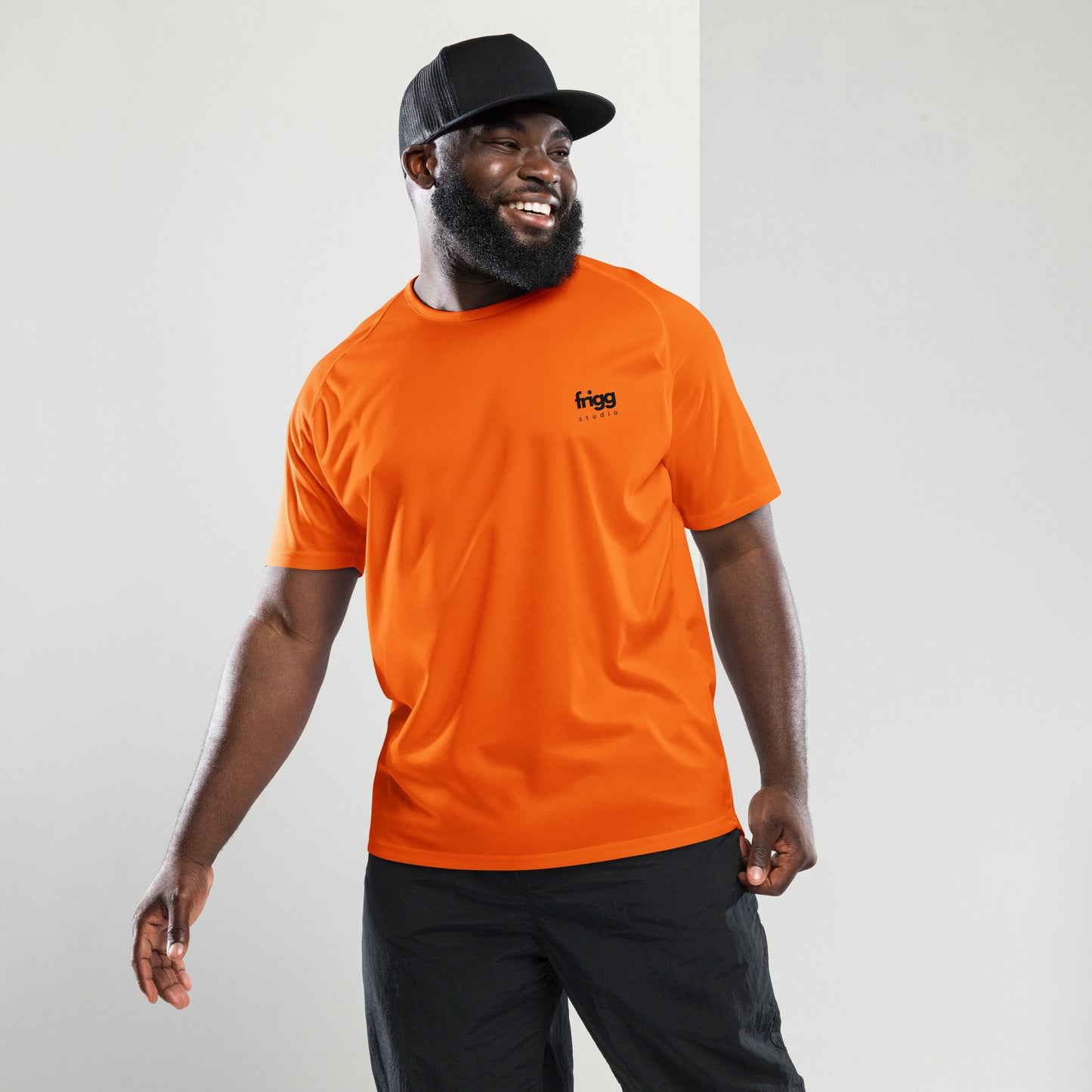 HERREN-SPORTJERSEY – ORANGE