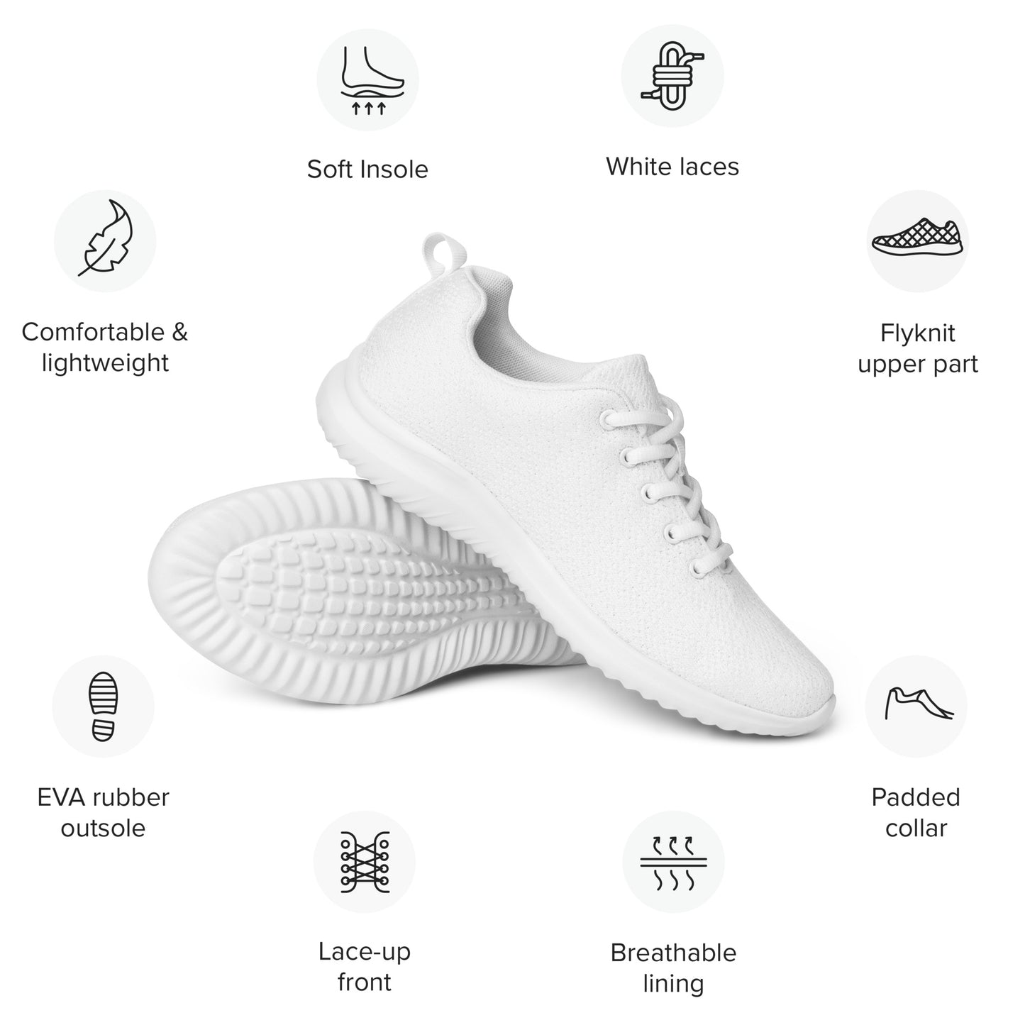 WEISS - DAMEN SPORTSCHUHE