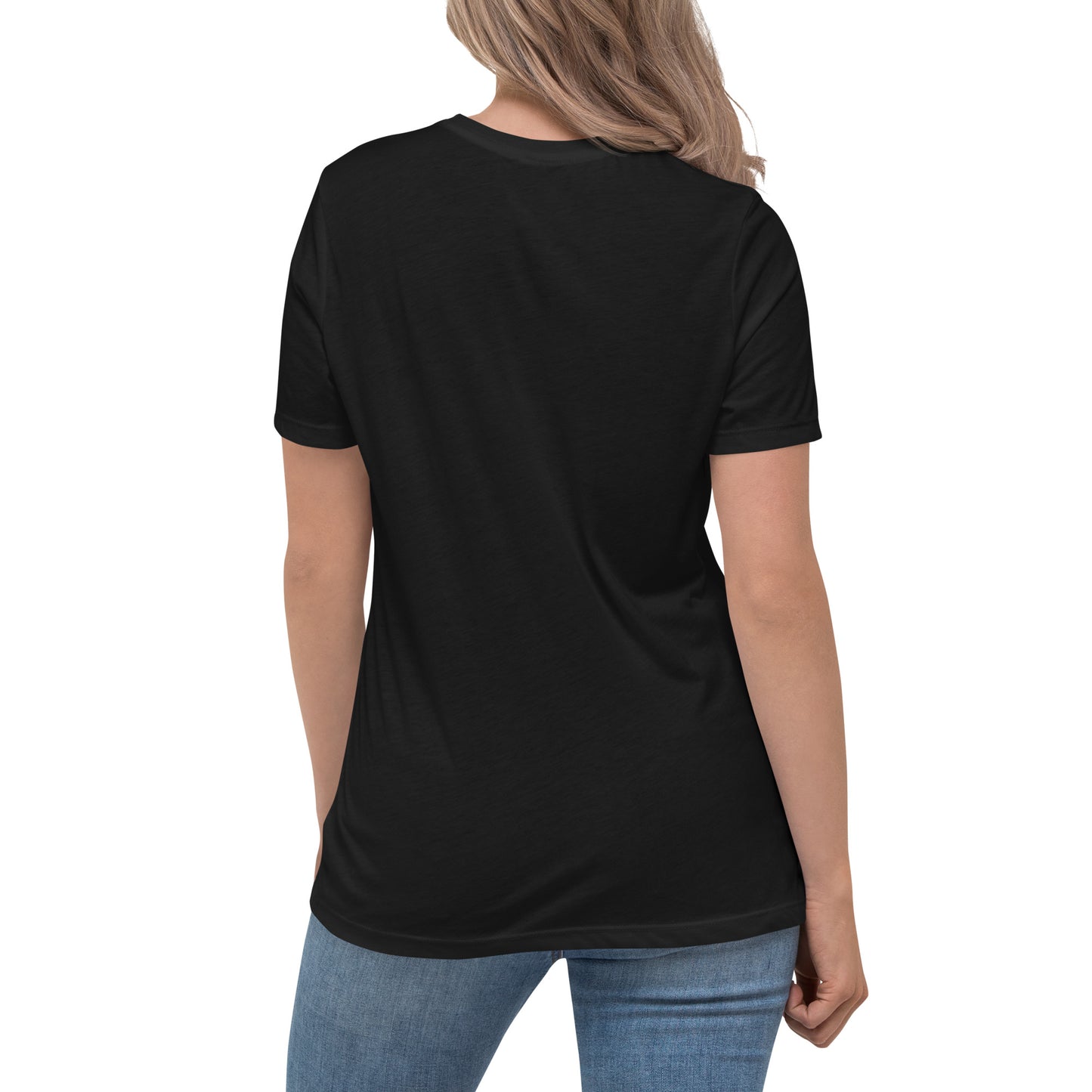 DOG - WOMEN'S BASIC T-SHIRT - BLACK