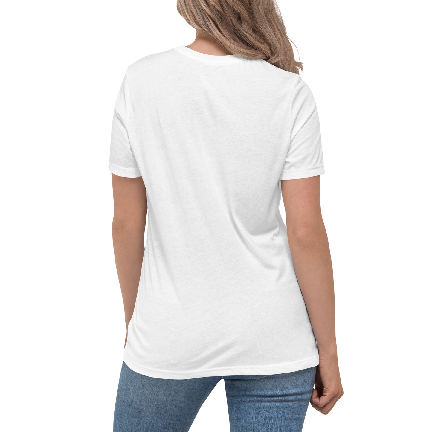 CAT - WOMEN'S BASIC T-SHIRT - WHITE